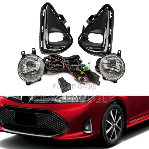 Toyota Axio/Fielder 2017 Complete Foglight Set(Foglights and Covers)