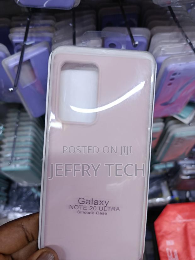 Xenor Galaxy Note 20 Ultra Liquid Silicone Case With Lining-Rose Pink