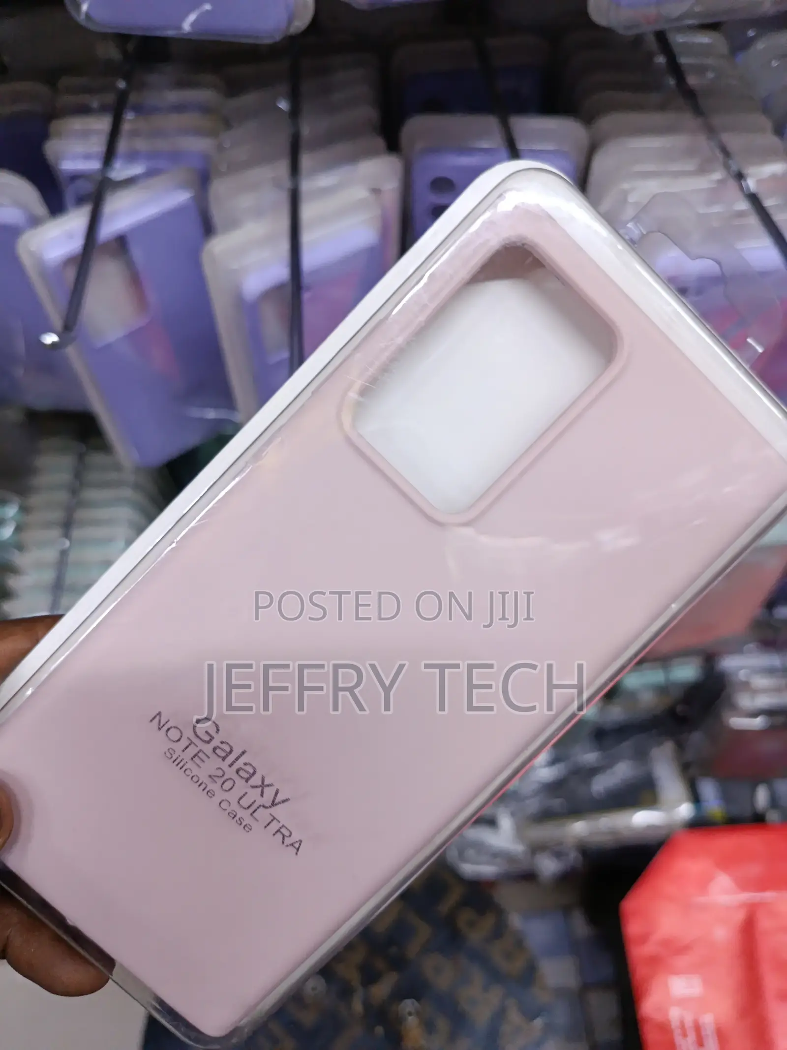 Xenor Galaxy Note 20 Ultra Liquid Silicone Case With Lining-Rose Pink