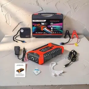 High Power Heavy Duty 2-in-1 Car Jump Starter With Tire Inflator