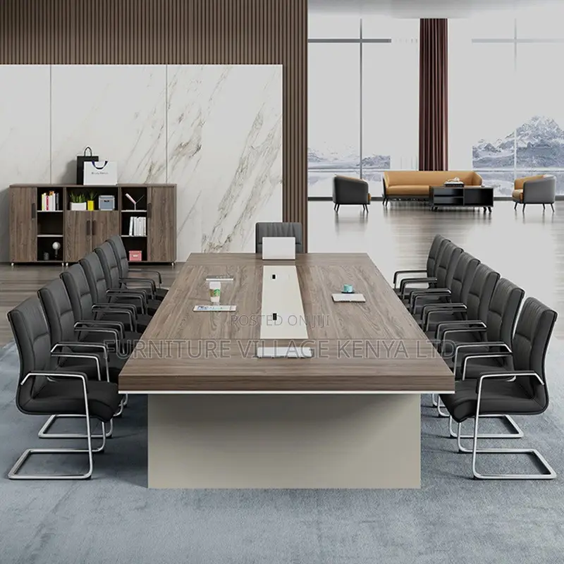 Office Table ; 3-Meter Imported Boardroom Office Table