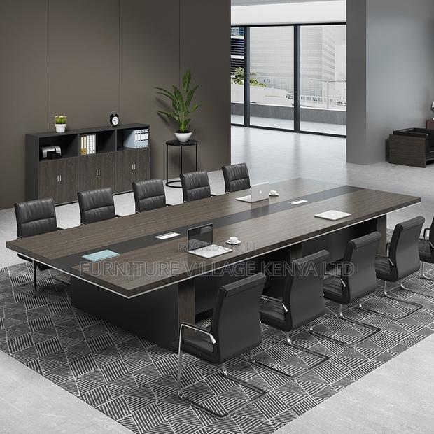 Office Table ; 3-Meter Imported Boardroom Office Table - thumbnail 7