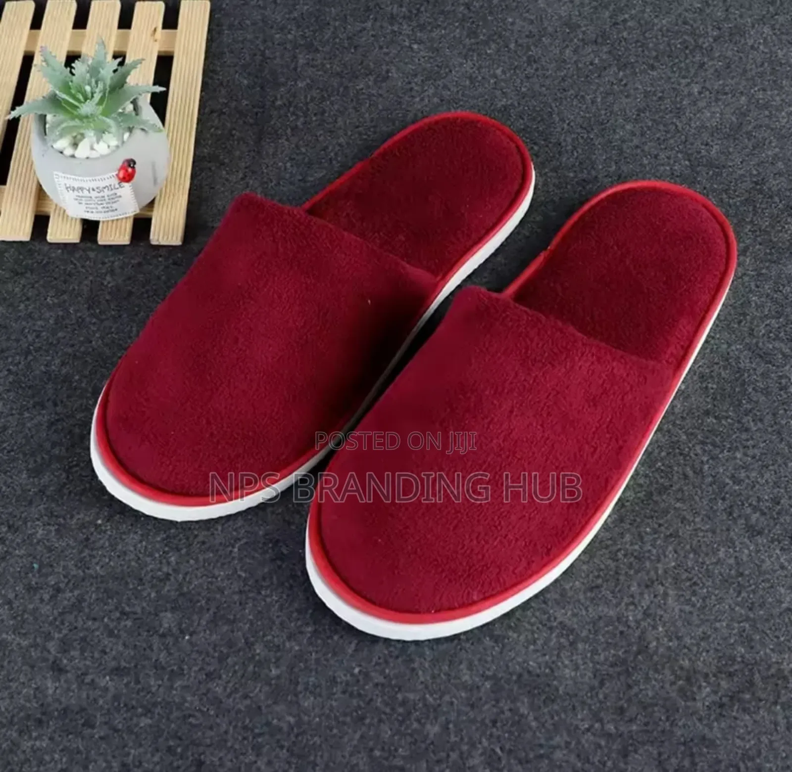 Unisex Indoor Slippers House Warm Slip-on (Free-size) S.K