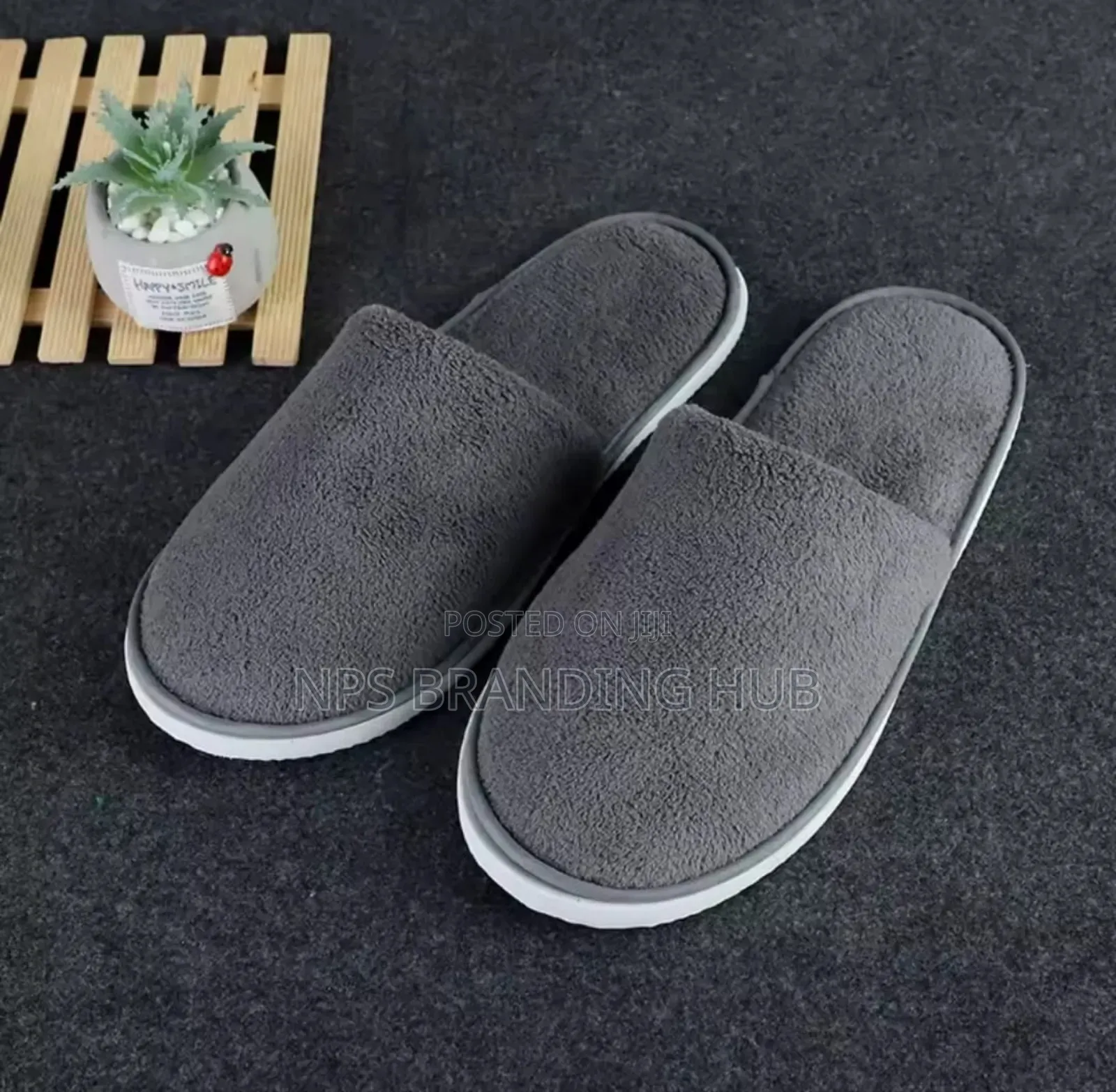 Unisex Indoor Slippers House Warm Slip-on (Free-size) S.K