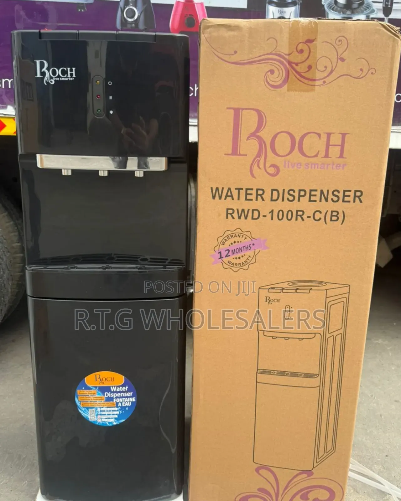 Roch Hot, Cold Normal Water Dispenser (3 Taps)