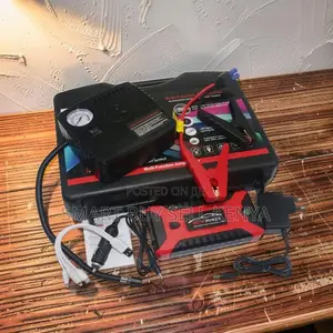 Heavy Duty Multi-Functional 2-in-1 Car Jump Starter With Tire Inflator