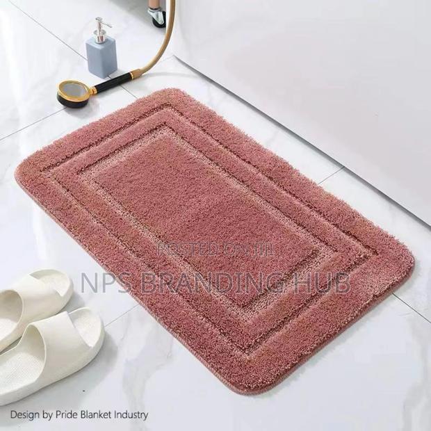 Flocking Micro Fiber Bath/Door Mats Sizes: 50*80cm