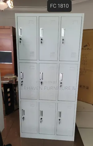 9 Locker Cabinet Office Storage