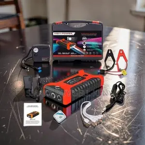 High Performance 2-in-1 Car Jump Starter Tire Inflator Air Compressor