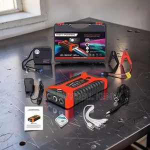Multi-Functional High Power 2-in-1 Car Jump Starter With Tire Inflator