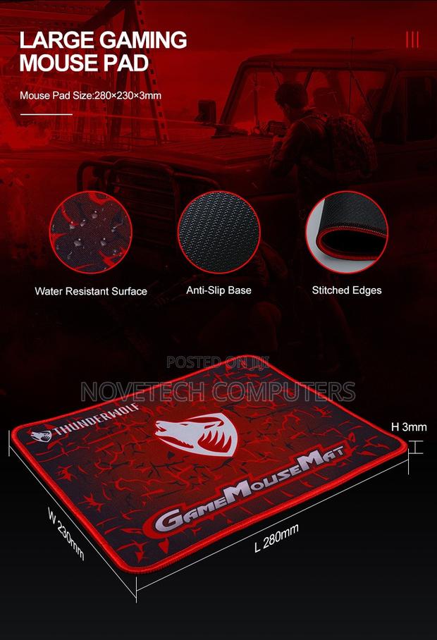Tf400 Gaming Wired Keyboard Mouse 4 In1 Combos Keyboard Mouse Mousepad - thumbnail 3