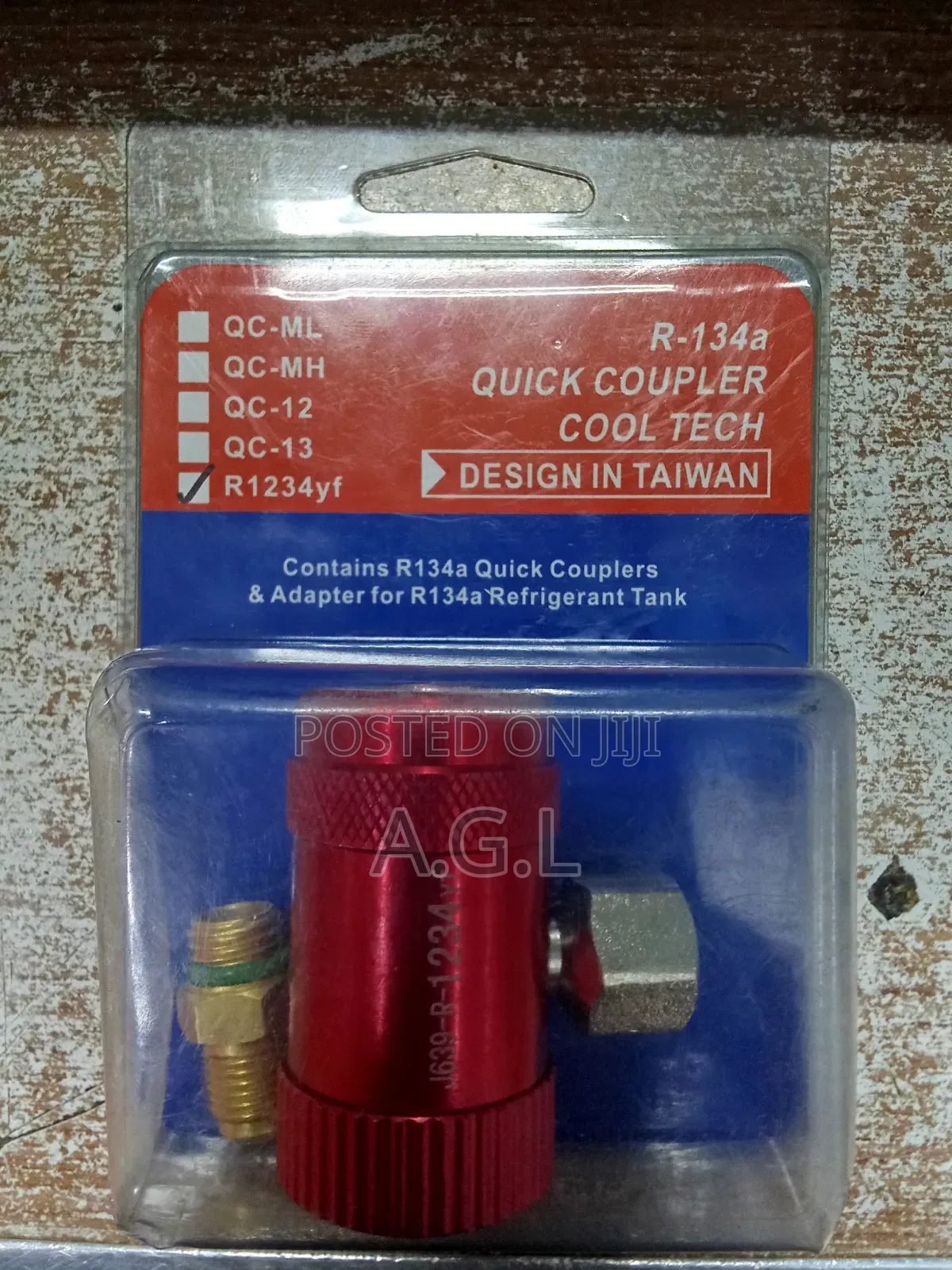 High Pressure Side R1234y Charging Couplers for Automotive Ac