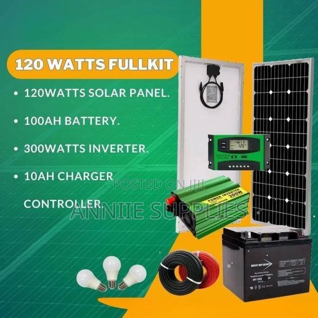 120w Solar Package+ Solar Panel