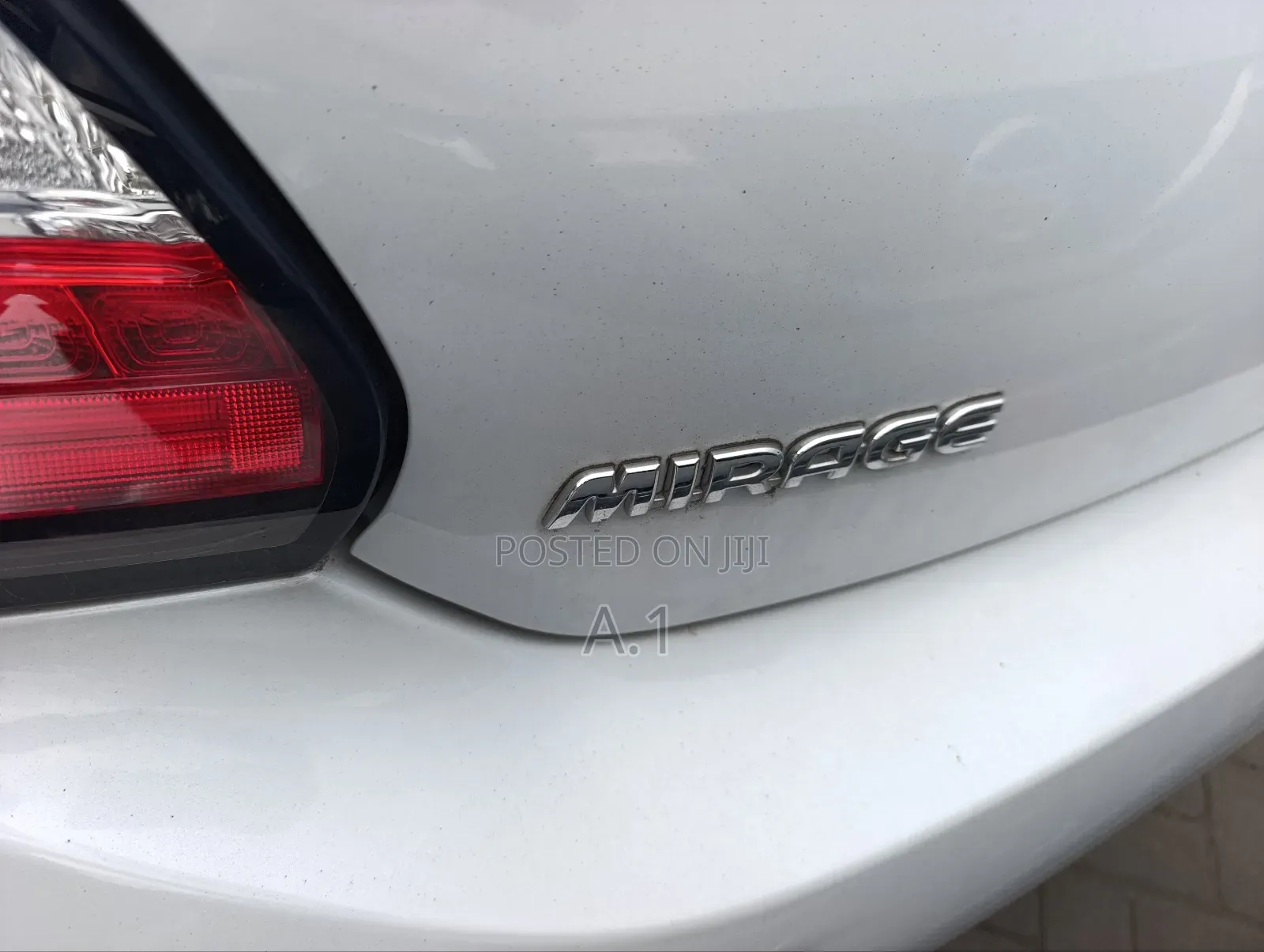 Mitsubishi Mirage 2019 White