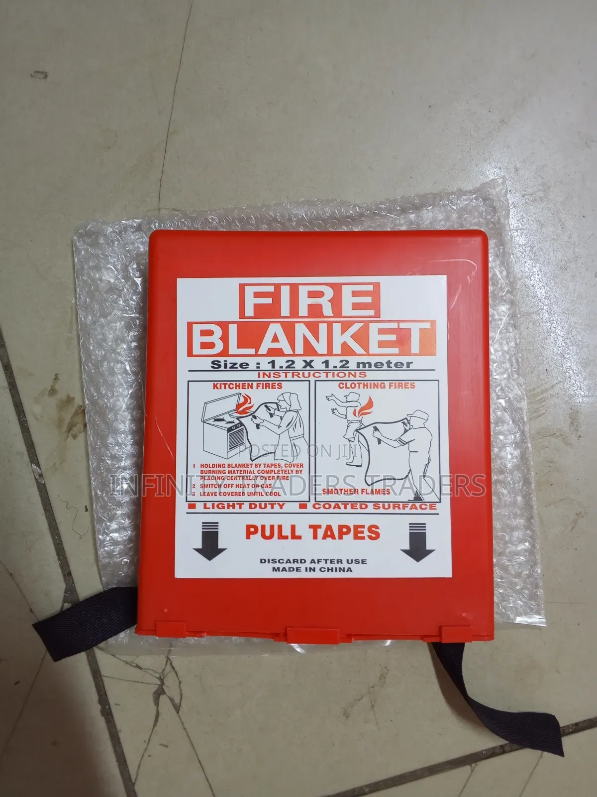 Fire Blanket Size 4 Ft X 4 Ft Fire Blanket