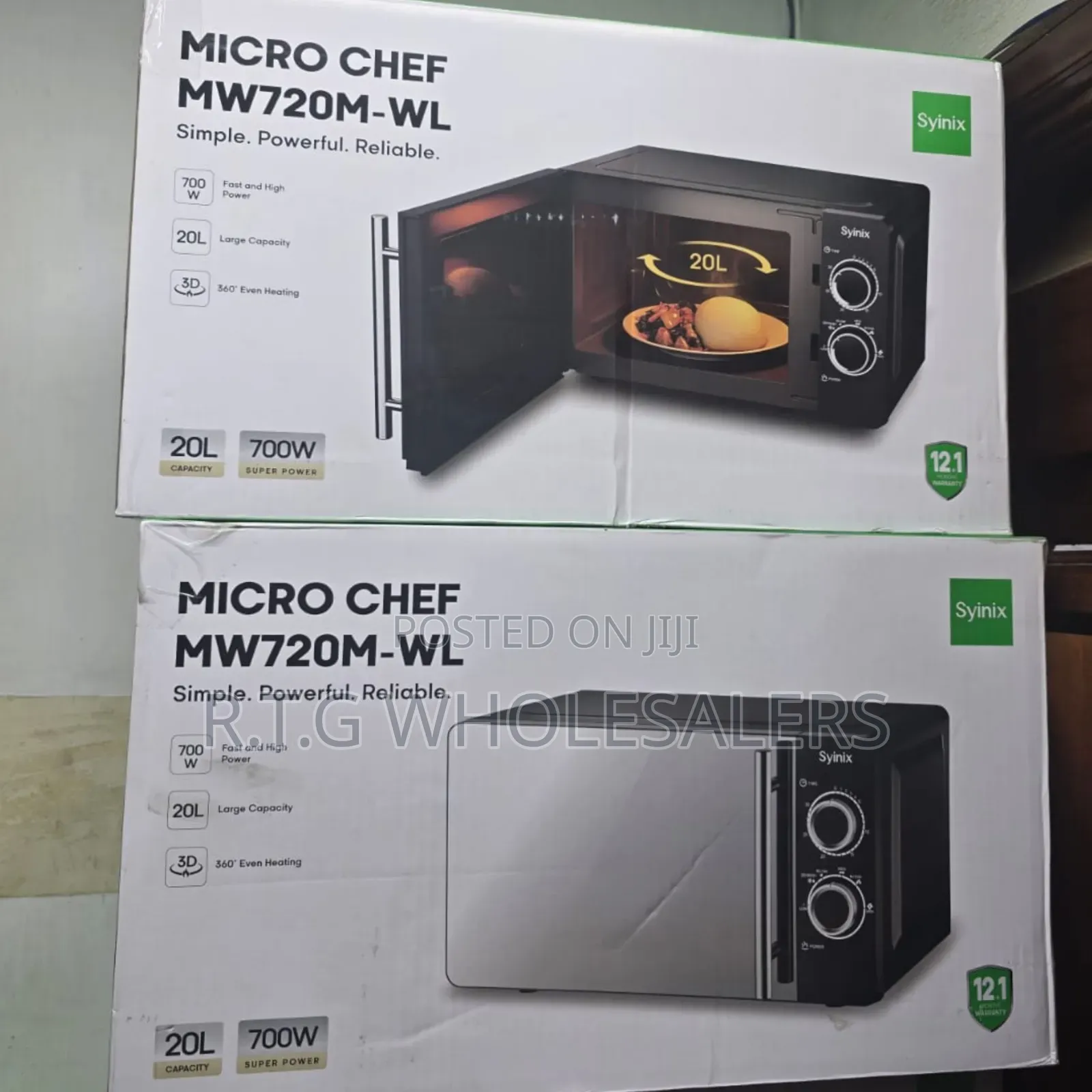 Syinix 20l Manual Microwave – Simple Efficient Solo Oven