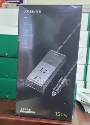 Ugreen Cd313 Vehicle Mounted Inverter 12v to 220v 150w