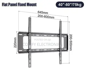 40-80 Inch Tv Fixed Tv Wall Mount