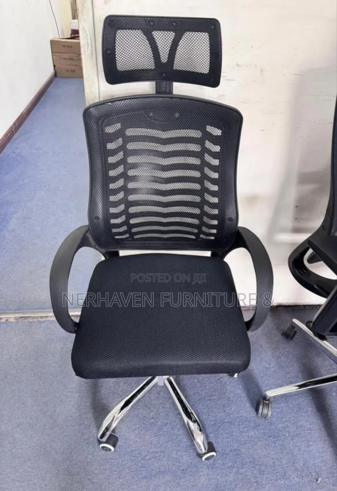 Headrest Orthopedic Office Chair