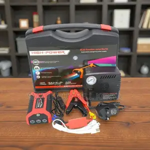Stable Performance 2in1 Car Jump Starter Tire Inflator Air Compressor
