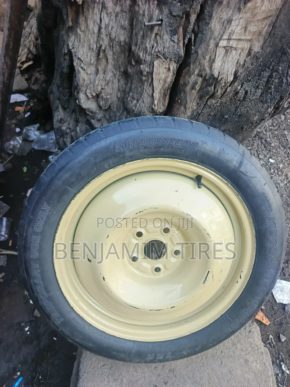 Spare Tire(Donut)Complete Size 17 Inch for Many Different Cars.