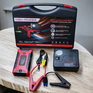 Plug and Play 2-in-1 Car Jump Starter Tire Inflator Air Compressor