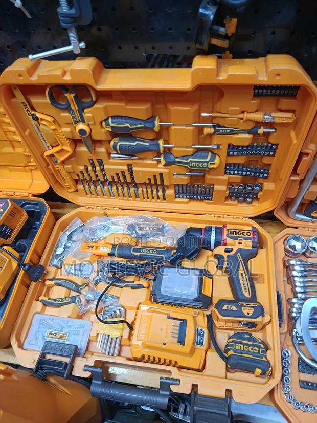 Ingco Cordless Drill Set/Ingco Drill Set