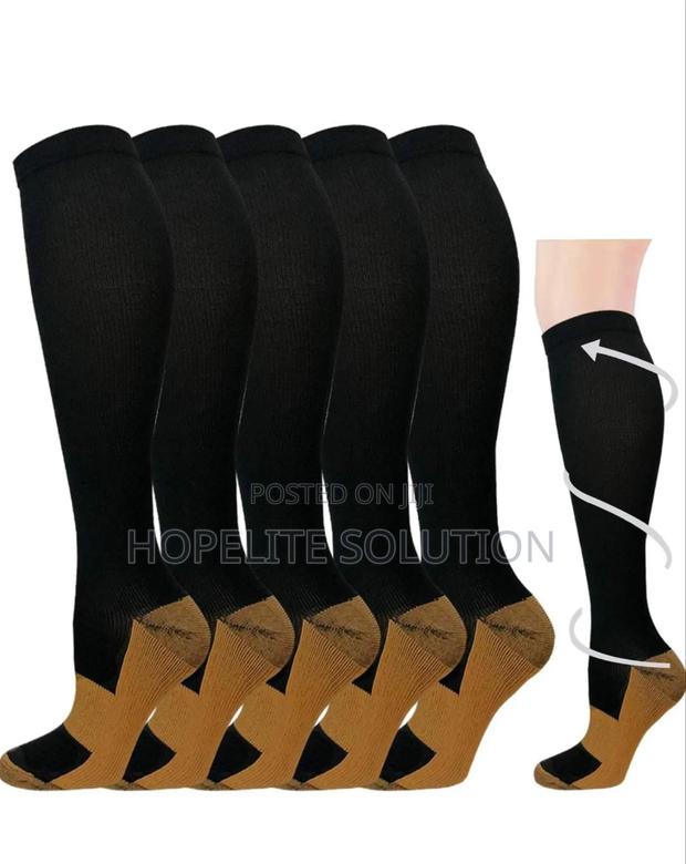Sports Copper Compression Anti Fatigue Stocking - main view