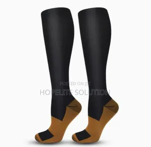 Sports Copper Compression Anti Fatigue Stocking