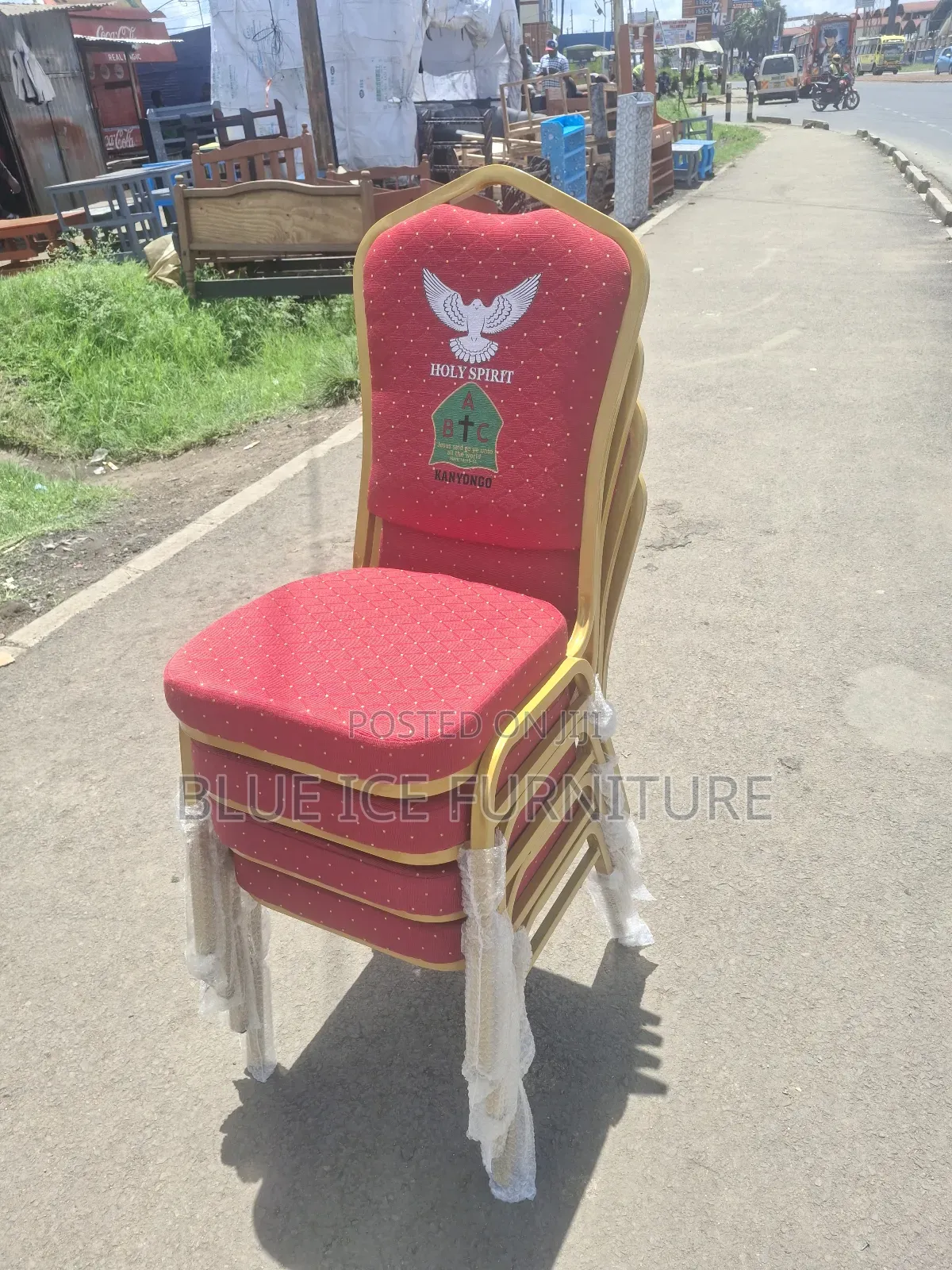 Church Banquet Chair With Logo Mark
