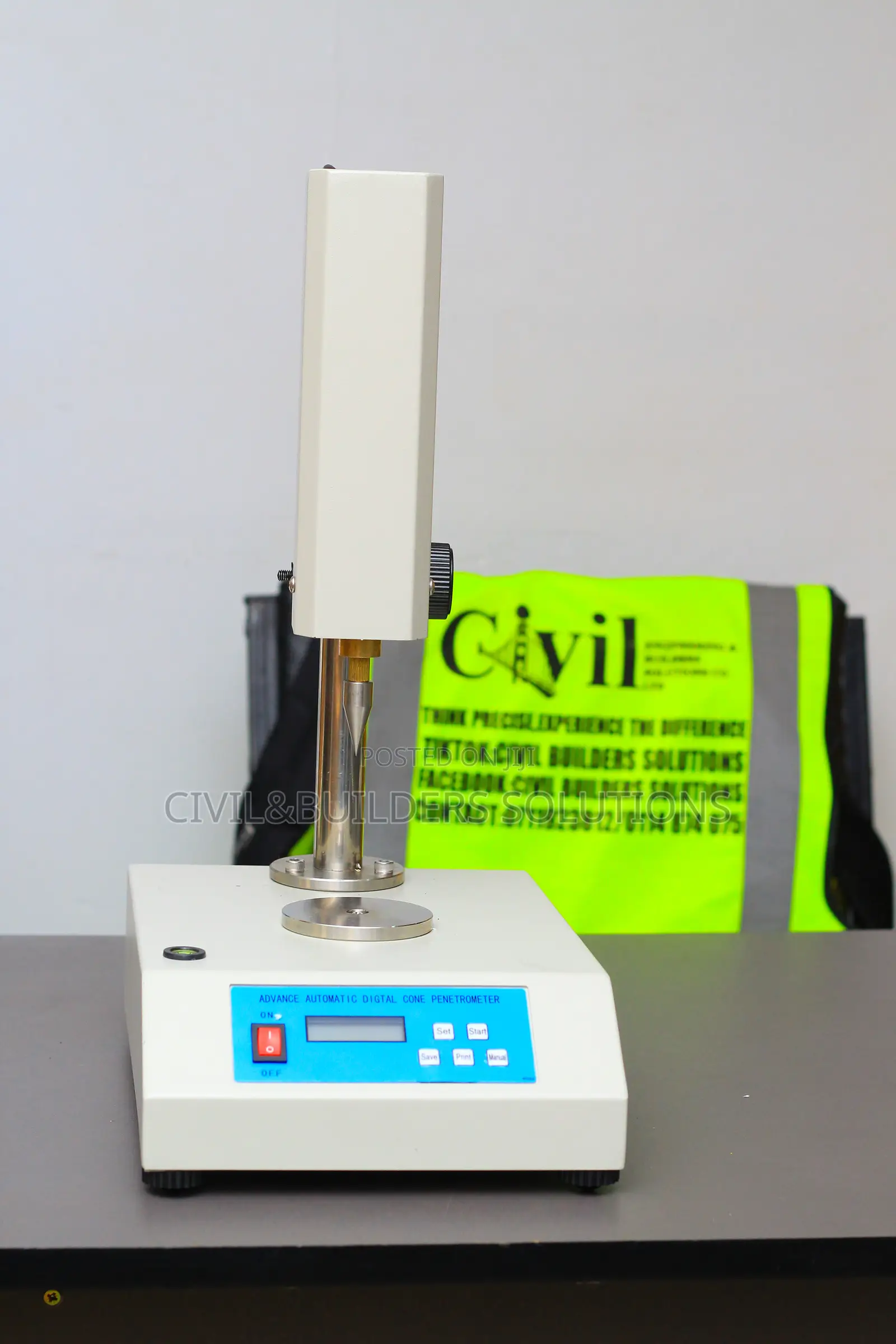 Advanced Digital Cone Penetrometer – Lab Field Use