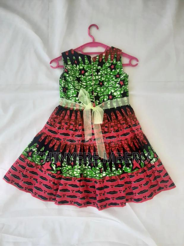 Girl's Ankara Tiered Dresses - thumbnail 6