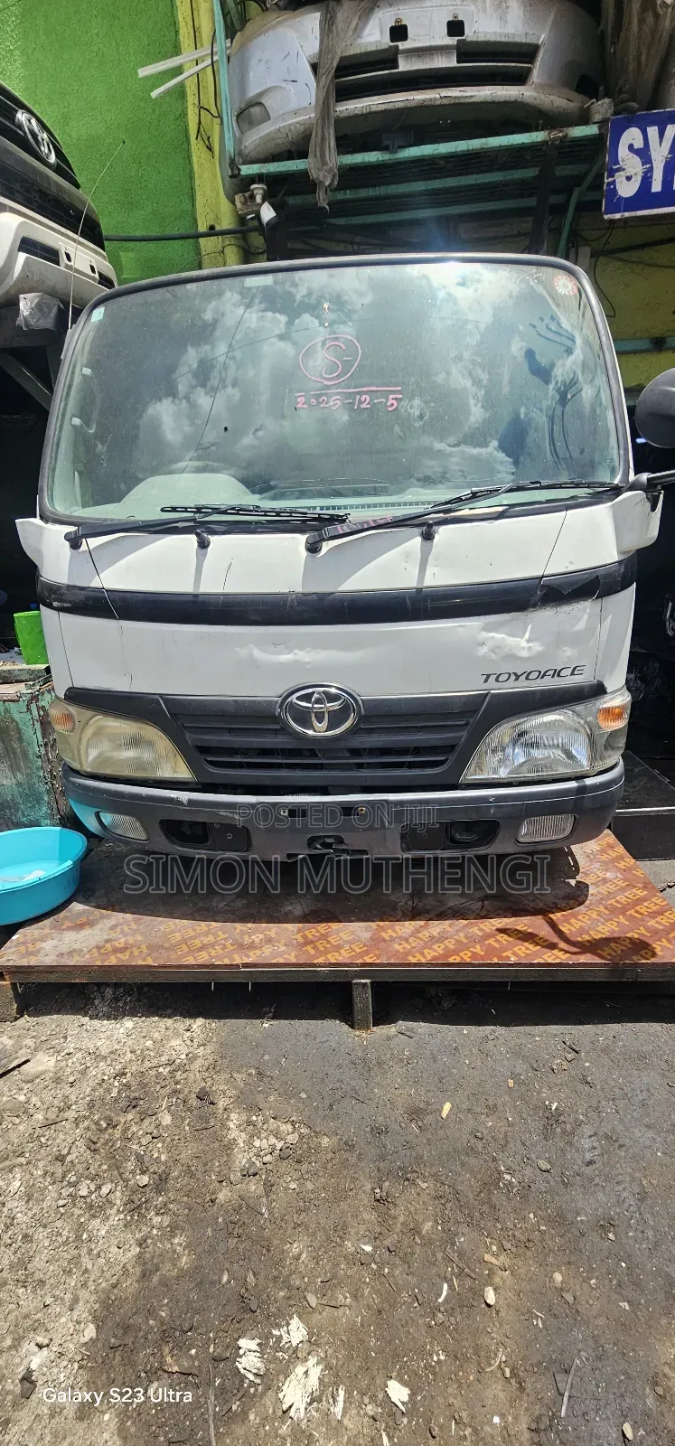 Toyota Dyna Halfcut With No Defaults Available