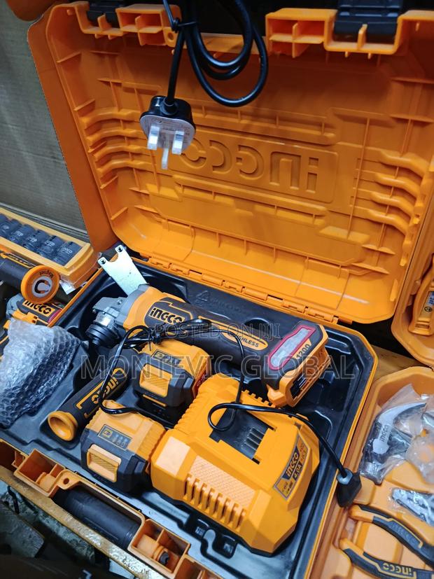 Ingco Cordlesa Grinder/Brushless Cordless Ingco Grinder