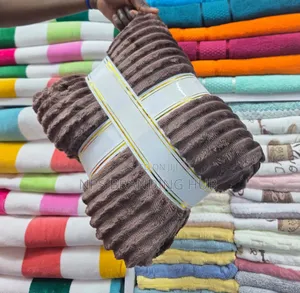 Velvet Fleece Blankets With Ribbon Size: *6*6 Sk