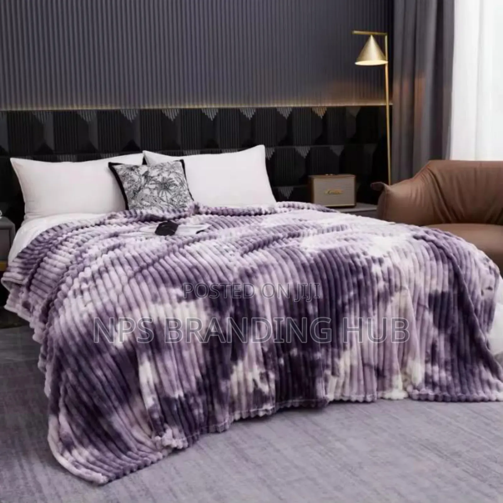 Velvet Fleece Blankets With Ribbon Size: *6*6 Sk