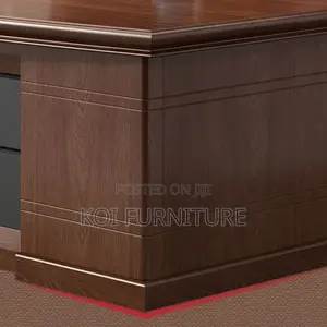 Office Desk; 1.6 Meters Durable Mahogany Executive Office Desk