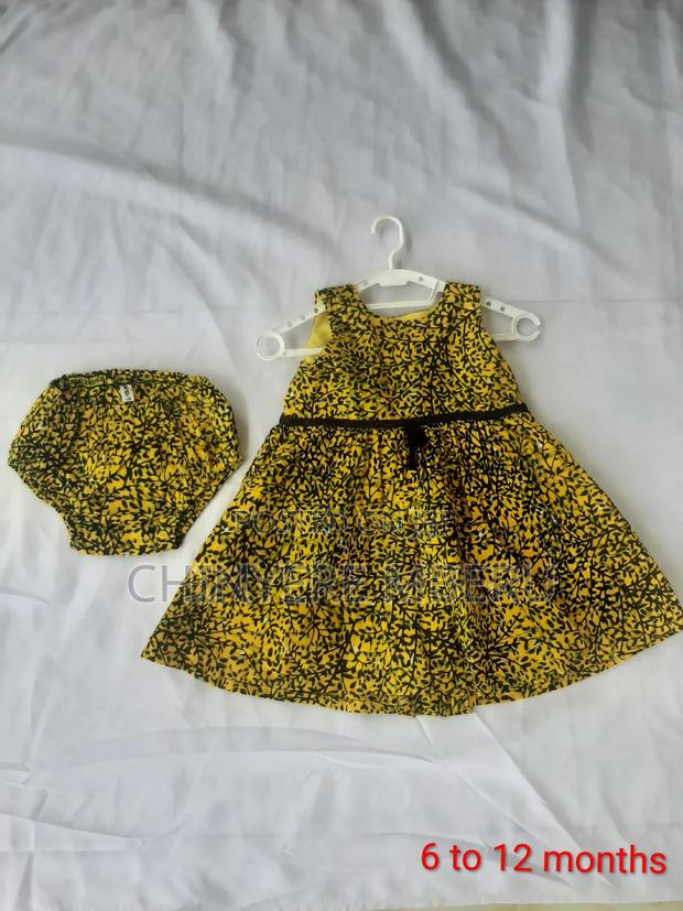Toddlers Gathered Ankara Dress - thumbnail 6