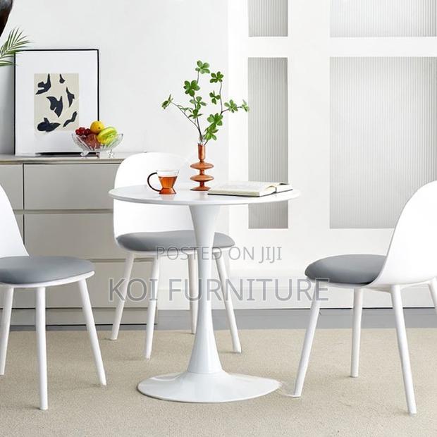 Coffee Table; Round Marble Centerpiece Marble Coffee Table - thumbnail 6