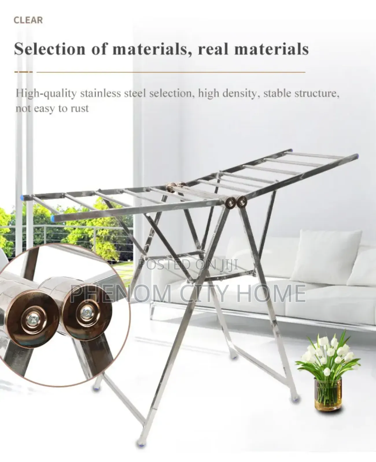 Metallic Heavy Duty Drying Rack