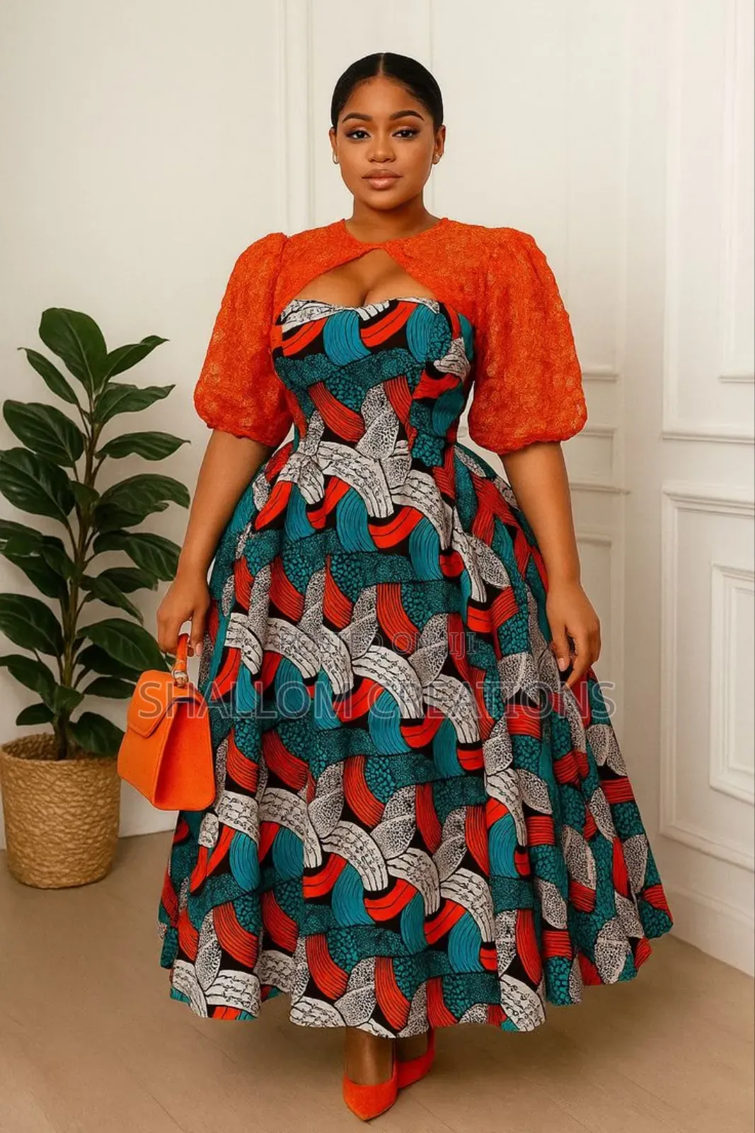 Plus Size Ankara Dresses