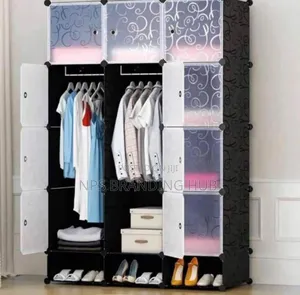 3column Plastic Wardrobes Size: 135*45*170cm Sk