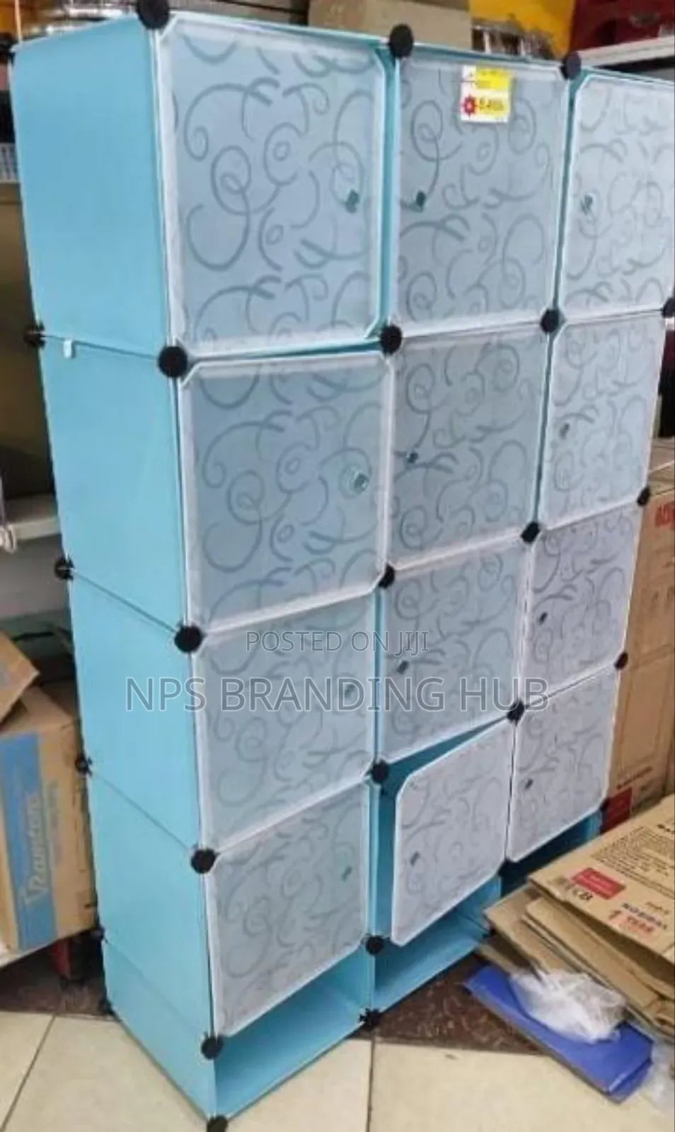3column Plastic Wardrobes Size: 135*45*170cm Sk