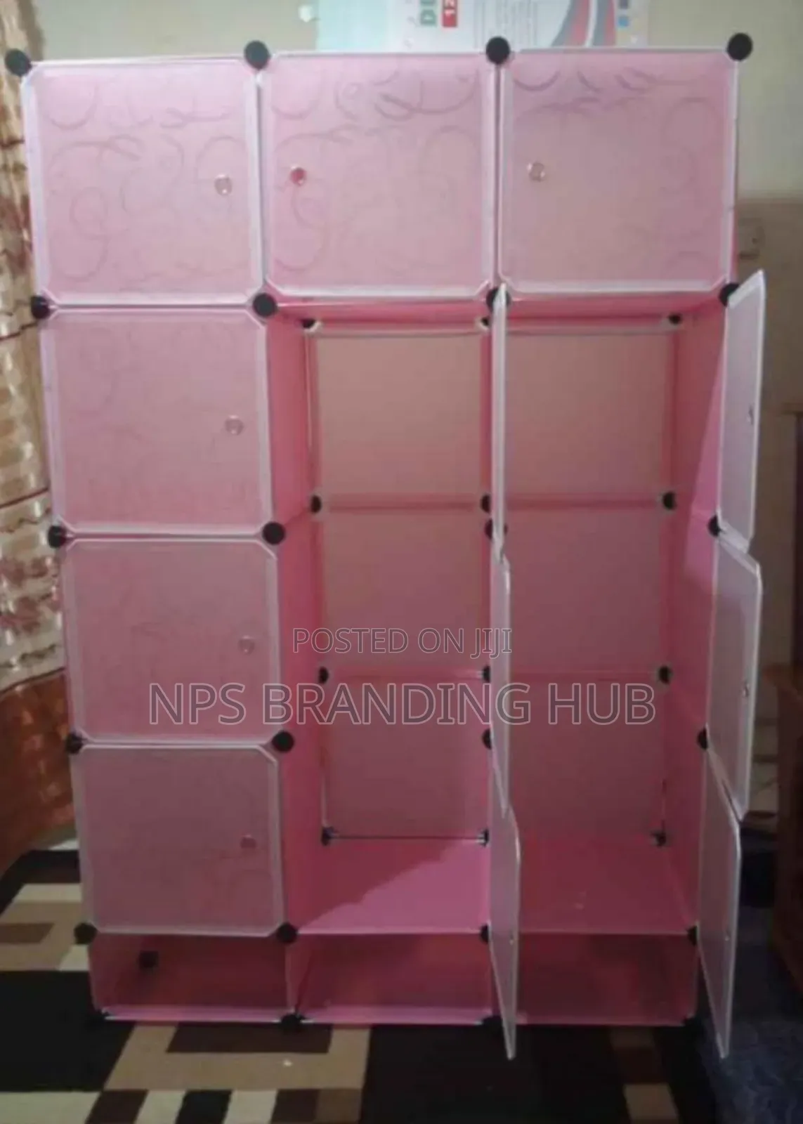 3column Plastic Wardrobes Size: 135*45*170cm Sk