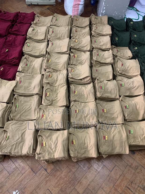 Multi Color Plain Cotton Tshirt - thumbnail 3