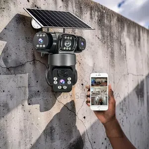 Instant Alerts 20mp Ultra Hd 4g PTZ Triple Lens Solar Camera
