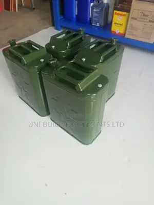 20l Metal Fuel Jerrican (Heavy Duty)