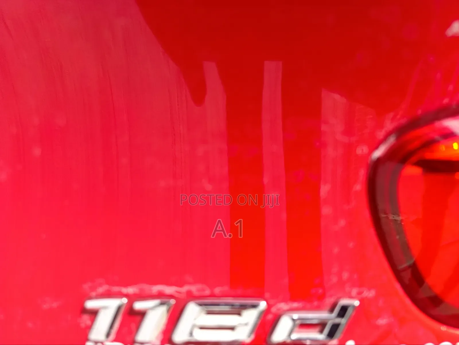 BMW 118d 2019 Red