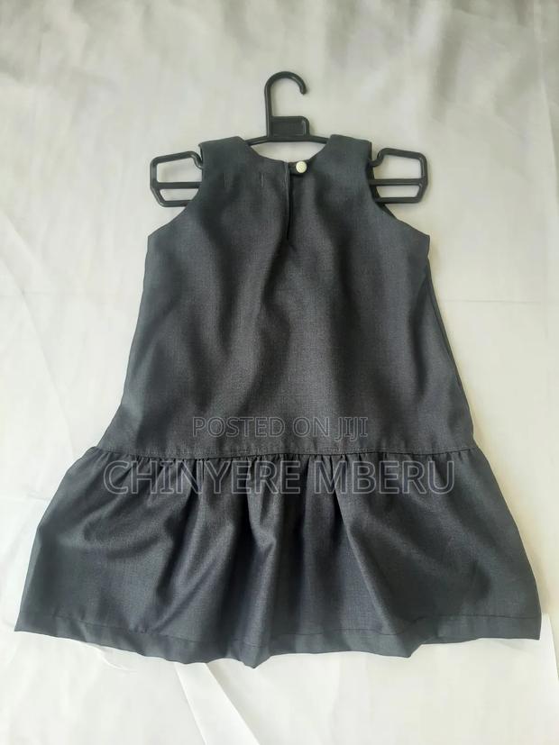 A-Line Girls Dress With Bows - thumbnail 2