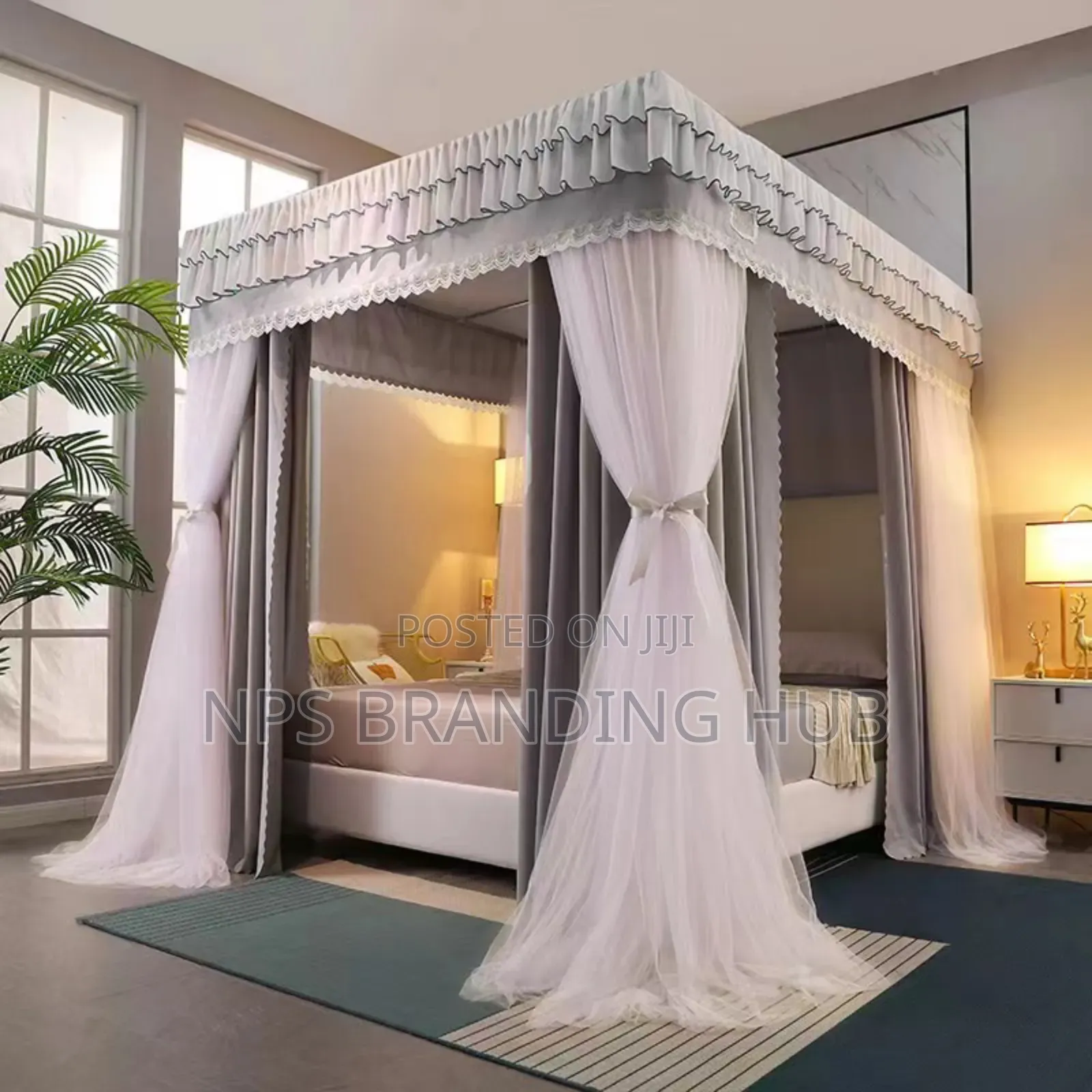 Canopy 4 Stand Mosquito Nets Size: 5*6 6*6
 
 Sk